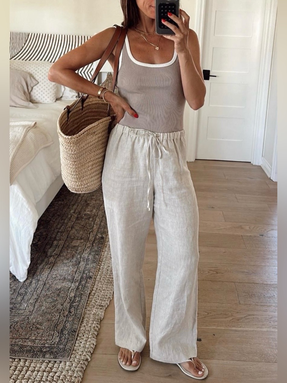 Reformation Olina 100% Linen Pant - Picture 10 of 17